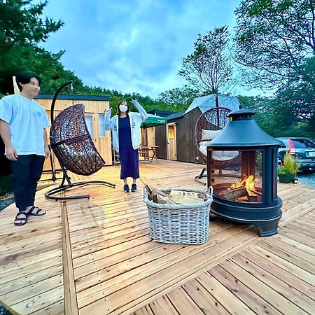 Fuji Dome Glamping Hotel Fujikawaguchiko Eksteriør billede