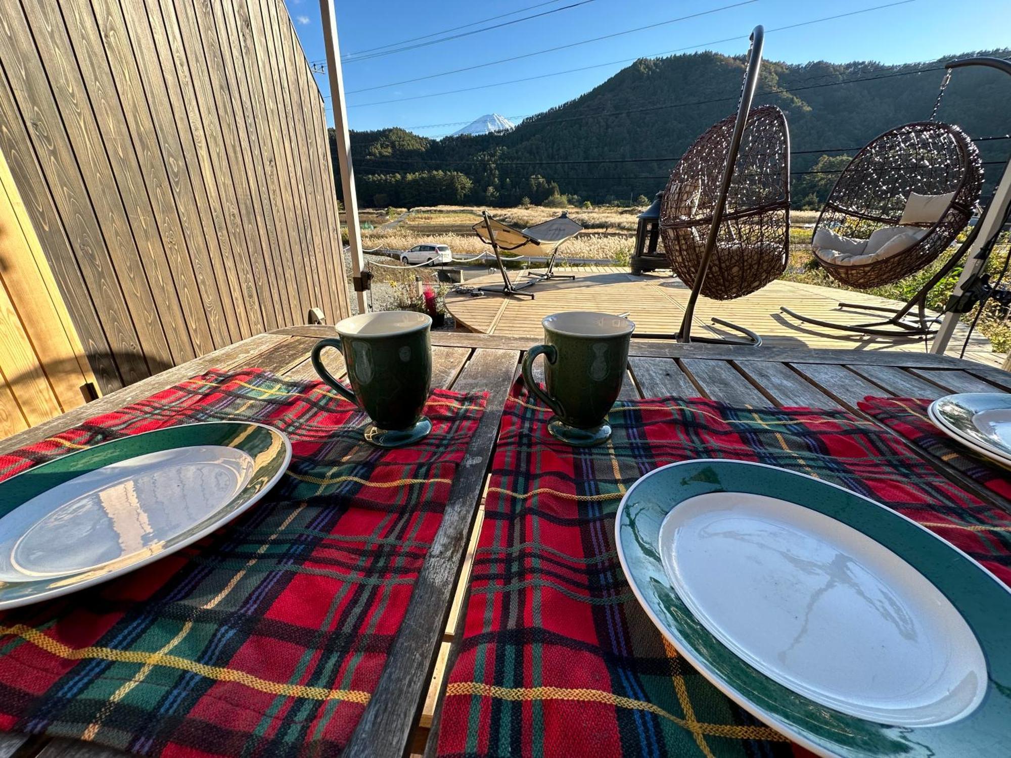 Fuji Dome Glamping Hotel Fujikawaguchiko Eksteriør billede