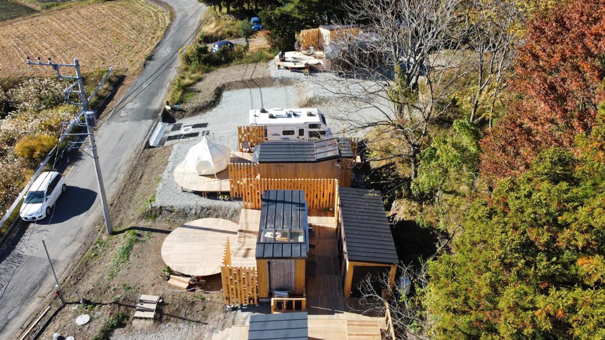 Fuji Dome Glamping Hotel Fujikawaguchiko Eksteriør billede