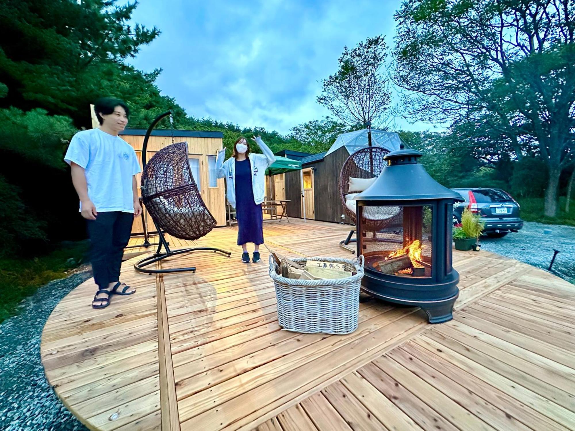 Fuji Dome Glamping Hotel Fujikawaguchiko Eksteriør billede