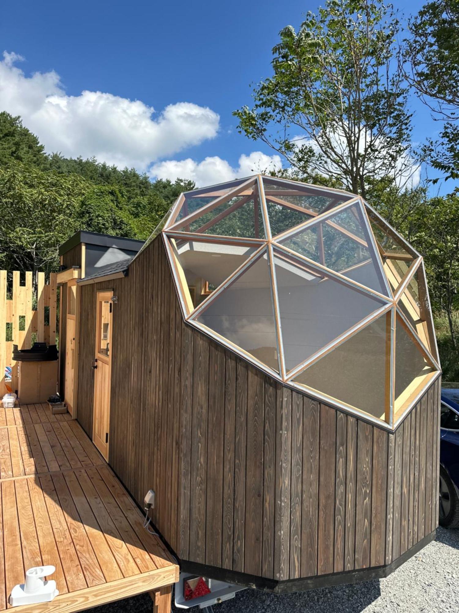 Fuji Dome Glamping Hotel Fujikawaguchiko Eksteriør billede