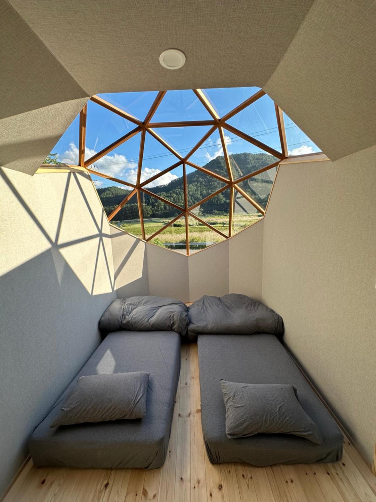 Fuji Dome Glamping Hotel Fujikawaguchiko Eksteriør billede