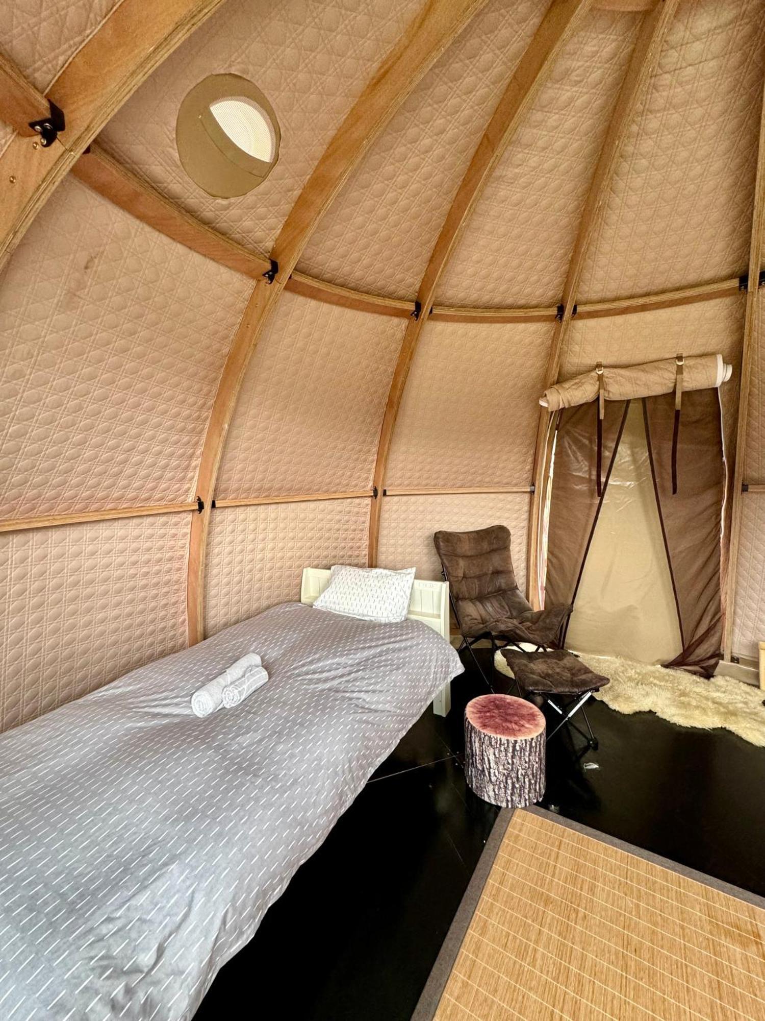 Fuji Dome Glamping Hotel Fujikawaguchiko Eksteriør billede